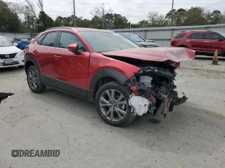 2025 Mazda CX-30 S Preferred with VIN 3MVDMBCM0SM763683, listed as a Copart auction lot 48594145 with Not Provided miles and Salvage Title. Bid and sale history available at DreamBid. Image 4.
