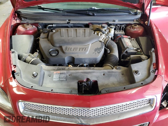 2012 Chevrolet Malibu LTZ with VIN 1G1ZG5E7XCF349683, listed as a Copart auction lot 55228285 with 133,981 mi miles and Salvage Title. Bid and sale history available at DreamBid. Image 11.