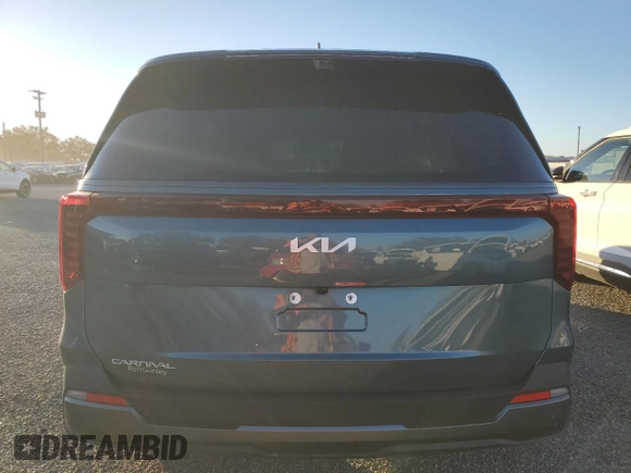 2025 Kia Carnival SX Prestige with VIN KNDNE5K32S6476276, listed as a Copart auction lot 81031514 with Not Provided miles and Salvage Title. Bid and sale history available at DreamBid. Image 6.