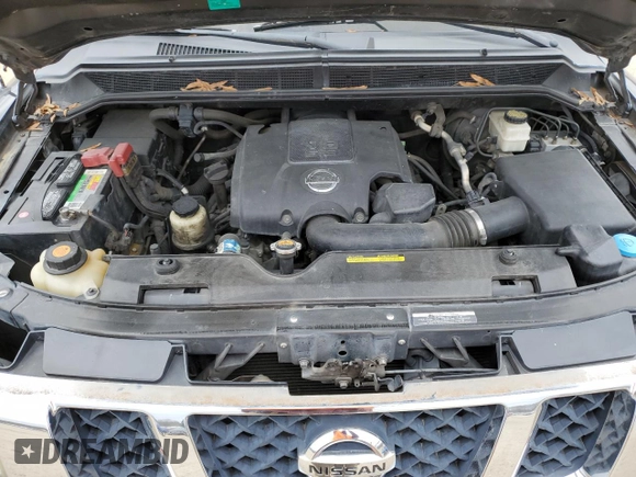 2010 Nissan Titan SE with VIN 1N6BA0ED1AN300083, listed as a Copart auction lot 44336155 with 204,382 mi miles and Salvage Title. Bid and sale history available at DreamBid. Image 11.
