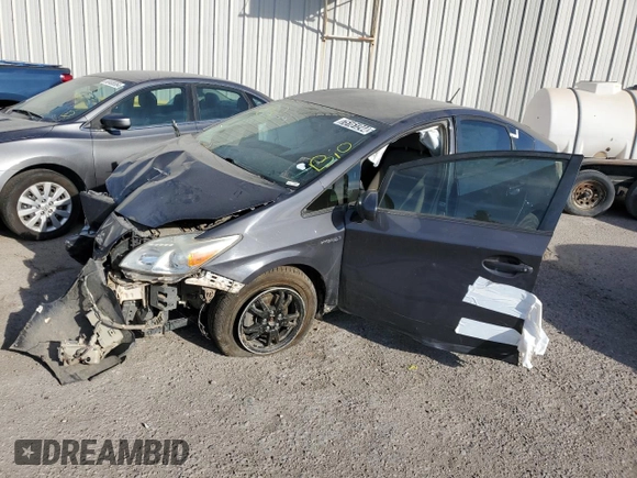 2015 Toyota Prius Four with VIN JTDKN3DU0F1926622, listed as a Copart auction lot 75161244 with Not Provided miles and Salvage Title. Bid and sale history available at carsss.com. Image 1.