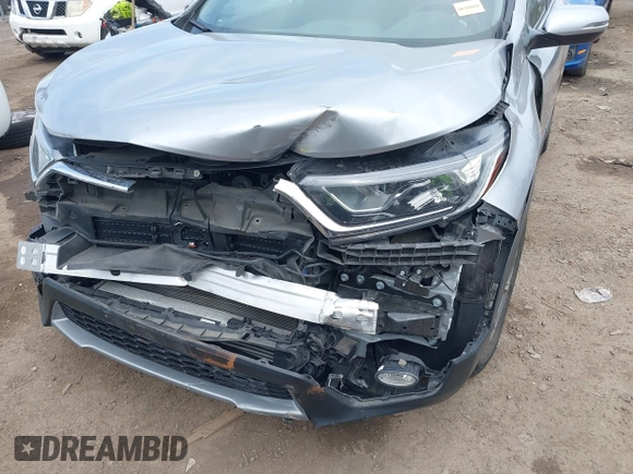 2019 Honda CR-V EX with VIN 2HKRW2H5XKH638800, listed as a IAAI auction lot 42061457 with 54,440 mi miles. Bid and sale history available at carsss.com. Image 6.
