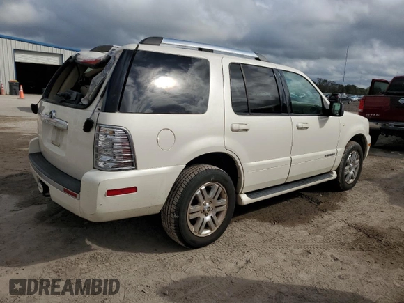 2008 Mercury Mountaineer Premier z VIN 4M2EU38E28UJ12342, wystawiony jako Copart lot #49154215 z przebiegiem 107 402 mil mil oraz Nie do naprawy • Non repairable. Historia ofert i sprzedaży dostępna na DreamBid. Obrazek 3.