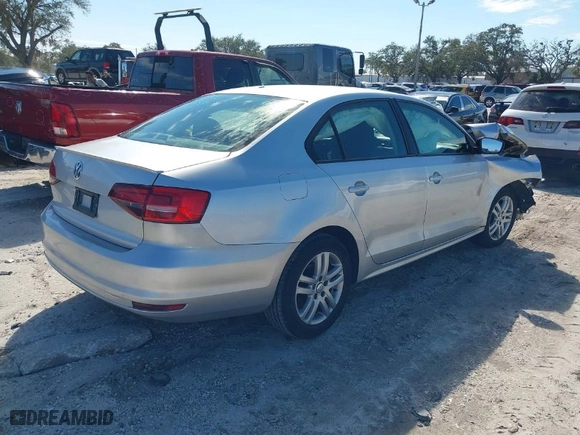 2015 Volkswagen Jetta Sedan 2.0L S with VIN 3VW2K7AJXFM239755, listed as a IAAI auction lot 41421480 with NaN miles. Bid and sale history available at carsss.com. Image 4.