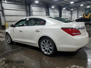 2014 Buick LaCrosse Premium I with VIN 1G4GD5G39EF110304, listed as a Copart auction lot 57483285 with 127,301 mi miles and Salvage title. Bid and sale history available at DreamBid. Image 2.