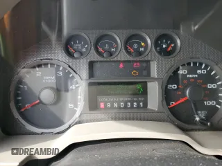 2008 Ford F-250 XL with VIN 1FTSW20R98ED71268, listed as a Copart auction lot 50591805 with 344,457 mi miles and Salvage title. Bid and sale history available at DreamBid. Image 9.