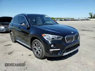 2017 BMW X1 sDrive28i with VIN WBXHU7C38H5H35075, listed as a Copart auction lot 44896793 with 78,172 mi miles. Bid and sale history available at carsss.com. Image 12.