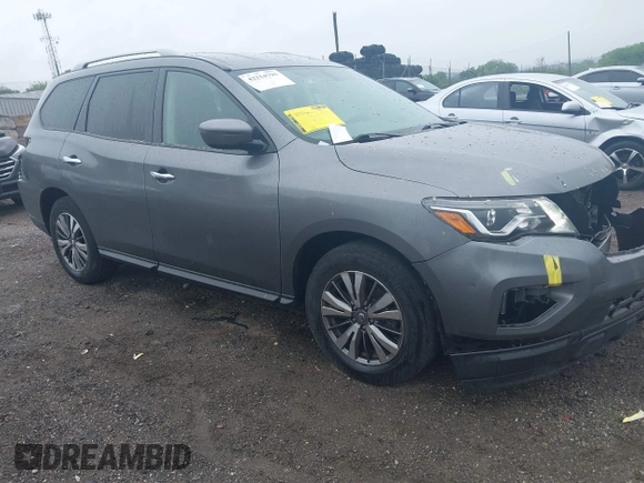 2019 Nissan Pathfinder SV with VIN 5N1DR2MN0KC616920, listed as a IAAI auction lot 42254795 with 8,897 mi miles and . Bid and sale history available at DreamBid. Image 1.