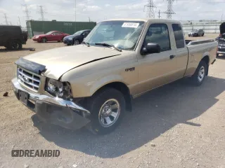 2001 Ford Ranger XL with VIN 1FTYR14V01PB51725, listed as a Copart auction lot 67956814 with 150,275 mi miles and Salvage Title. Bid and sale history available at carsss.com. Image 1.