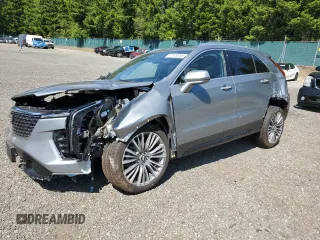 2024 Cadillac XT4 AWD Premium Luxury z VIN 1GYFZDR40RF199813, wystawiony jako Copart lot #57576305 z przebiegiem 586 mil mil oraz Nie do naprawy • Non repairable. Historia ofert i sprzedaży dostępna na DreamBid. Obrazek 1.