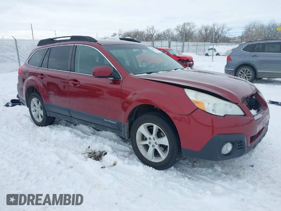 2013 Subaru Outback 2.5i Premium with VIN 4S4BRBCC5D3276755, listed as a IAAI auction lot 41492212 with 120,876 mi miles and . Bid and sale history available at carsss.com. Image 1.