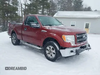 2014 Ford F-150 XL with VIN 1FTMF1EM2EKE86744, listed as a IAAI auction lot 41342171 with 140,034 mi miles. Bid and sale history available at carsss.com. Image 1.