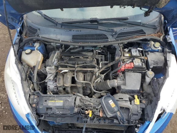 2011 Ford Fiesta SE with VIN 3FADP4EJ6BM228323, listed as a Copart auction lot 53001145 with 174,776 mi miles and Salvage Title. Bid and sale history available at carsss.com. Image 12.