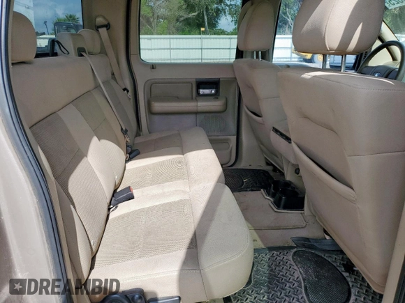 2004 Ford F-150 XLT with VIN 1FTRW12W94KC10443, listed as a Copart auction lot 63380525 with 206,815 mi miles and Salvage title. Bid and sale history available at DreamBid. Image 10.