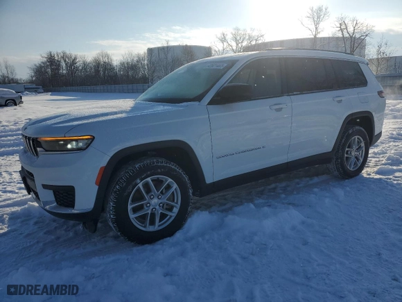 2021 Jeep Grand Cherokee L Laredo with VIN 1C4RJKAG5M8153718, listed as a Copart auction lot 42621465 with 48,031 mi miles and Salvage Title. Bid and sale history available at carsss.com. Image 1.