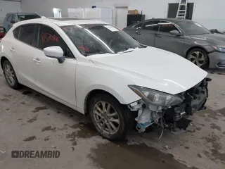 2015 Mazda Mazda3 i Touring with VIN 3MZBM1L76FM178980, listed as a IAAI auction lot 41570806 with 155,064 mi miles. Bid and sale history available at carsss.com. Image 1.