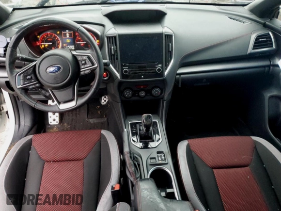 2020 Subaru Impreza Special Sports with VIN 4S3GTAL66L3734575, listed as a Copart auction lot 86850874 with 33,161 mi miles and Non repairable. Bid and sale history available at DreamBid. Image 8.