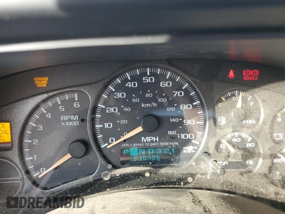 2002 GMC Yukon SLT with VIN 1GKEK13Z32R223491, listed as a Copart auction lot 69655684 with 210,705 mi miles and Salvage Title. Bid and sale history available at carsss.com. Image 9.