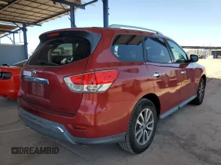 2016 Nissan Pathfinder S with VIN 5N1AR2MNXGC660725, listed as a Copart auction lot 61164915 with 125,134 mi miles and Salvage title. Bid and sale history available at DreamBid. Image 3.
