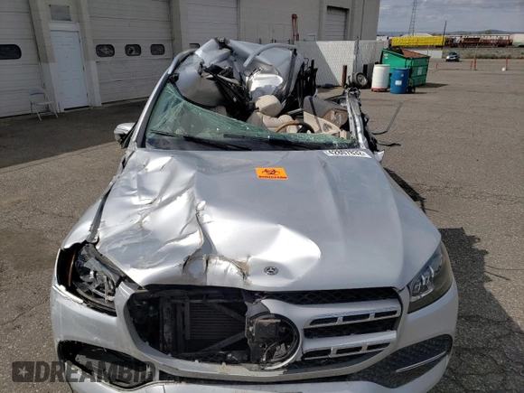 2020 Mercedes-Benz GLS 450 with VIN 4JGFF5KE7LA213083, listed as a Copart auction lot 42807832 with Not Provided miles and Non Repairable. Bid and sale history available at DreamBid. Image 7.
