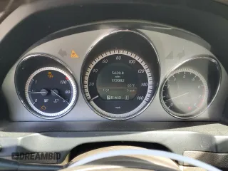 2011 Mercedes-Benz C 300 Sport with VIN WDDGF5EB1BR147212, listed as a Copart auction lot 53922305 with 172,082 mi miles and Salvage Title. Bid and sale history available at DreamBid. Image 9.