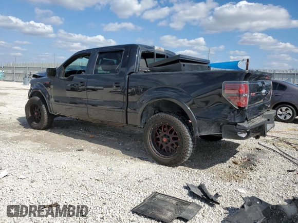 2013 Ford F-150 XL with VIN 1FTFW1EF0DFA78633, listed as a Copart auction lot 44163625 with 0 mi miles and Salvage Title. Bid and sale history available at carsss.com. Image 2.