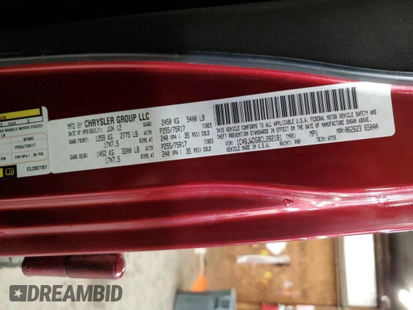 2012 Jeep Wrangler Unlimited Sport z VIN 1C4BJWDG8CL282181, wystawiony jako Copart lot #53863375 z przebiegiem 92 984 mil mil oraz Szkoda całkowita • Salvage title. Historia ofert i sprzedaży dostępna na DreamBid. Obrazek 13.