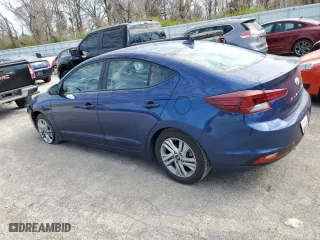2020 Hyundai Elantra Value Edition with VIN 5NPD84LF5LH572691, listed as a Copart auction lot 47551684 with 68,412 mi miles and Salvage Title. Bid and sale history available at carsss.com. Image 2.