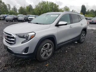 2019 GMC Terrain SLT with VIN 3GKALVEV9KL253003, listed as a Copart auction lot 72539054 with 89,799 mi miles and Salvage Title. Bid and sale history available at carsss.com. Image 1.