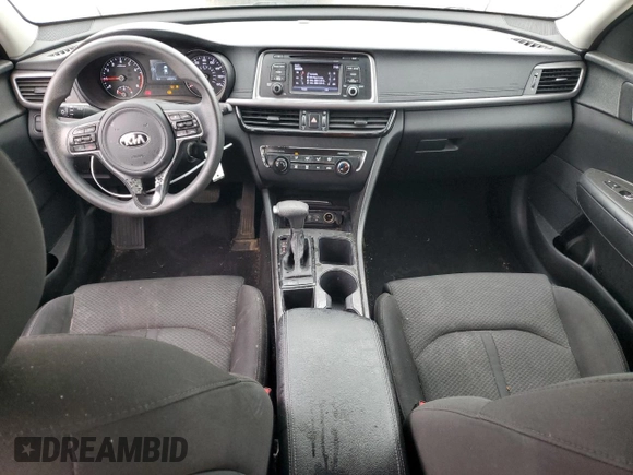 2016 Kia Optima LX with VIN 5XXGT4L33GG056316, listed as a Copart auction lot 54840435 with 109,397 mi miles and Salvage title. Bid and sale history available at DreamBid. Image 8.