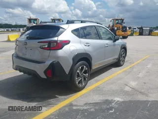 2024 Subaru Crosstrek Premium with VIN JF2GUADC0R8341461, listed as a IAAI auction lot 42393575 with 3,743 mi miles and . Bid and sale history available at DreamBid. Image 4.