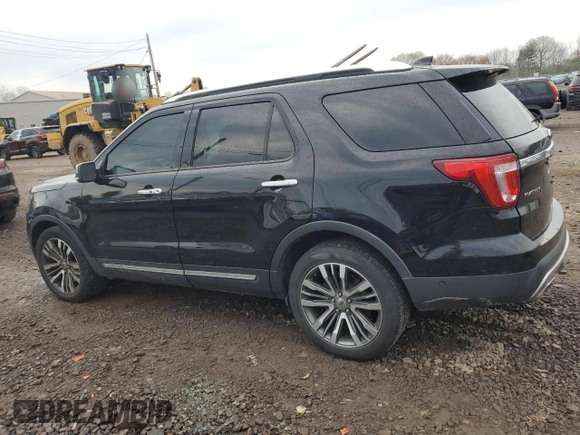 2016 Ford Explorer Platinum with VIN 1FM5K8HT2GGB60164, listed as a Copart auction lot 52878495 with Not provided miles and Salvage title. Bid and sale history available at DreamBid. Image 2.