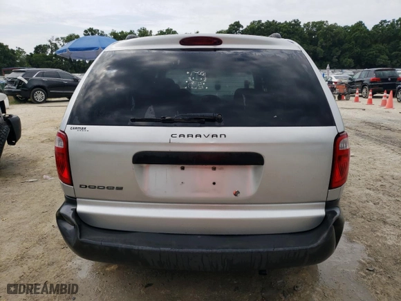 2007 Dodge Caravan SE with VIN 1D4GP25R37B237774, listed as a Copart auction lot 54336224 with 117,324 mi miles and Salvage Title. Bid and sale history available at carsss.com. Image 6.