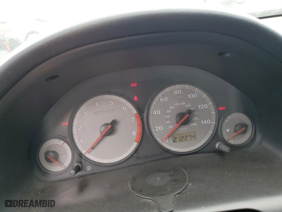 2001 Honda Civic LX with VIN 1HGEM215X1L107767, listed as a Copart auction lot 53403005 with 212,274 mi miles and Salvage Title. Bid and sale history available at carsss.com. Image 9.