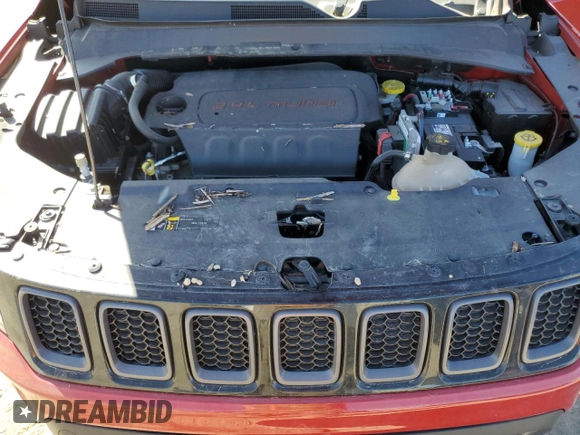 2019 Jeep Compass Trailhawk с VIN 3C4NJDDB3KT704480, выставлен на аукционе Copart как лот 48358155 с пробегом Не указан миль и Списание • Salvage title. История ставок и продаж доступна на DreamBid. Изображение 14.