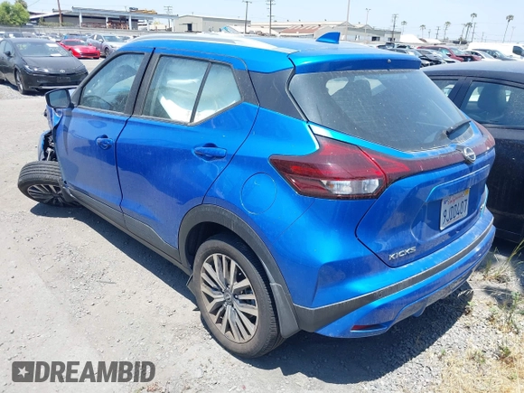 2023 Nissan Kicks SV with VIN 3N1CP5CV9PL553453, listed as a IAAI auction lot 42185119 with 20,677 mi miles and . Bid and sale history available at DreamBid. Image 3.