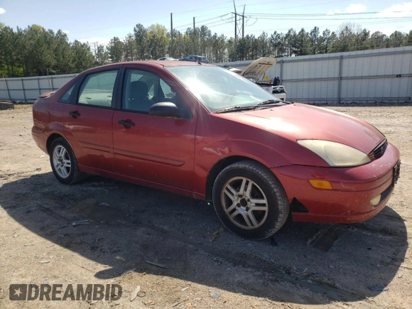 2001 Ford Focus SE with VIN 1FAFP34391W119679, listed as a Copart auction lot 51838055 with 198,813 mi miles and Clean Title. Bid and sale history available at carsss.com. Image 4.