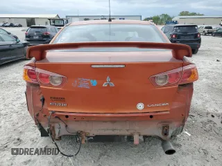 2009 Mitsubishi Lancer GTS with VIN JA3AU86WX9U027939, listed as a Copart auction lot 53817935 with 182,322 mi miles and Clean Title. Bid and sale history available at DreamBid. Image 6.