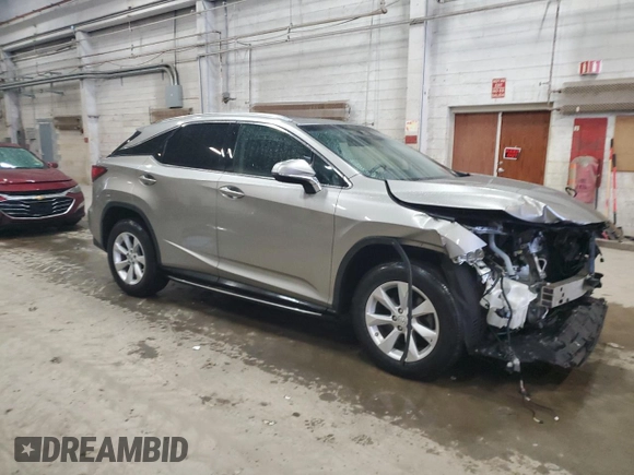 2017 Lexus RX with VIN 2T2BZMCA7HC076659, listed as a Copart auction lot 72120392 with 46,773 mi miles. Bid and sale history available at carsss.com. Image 4.