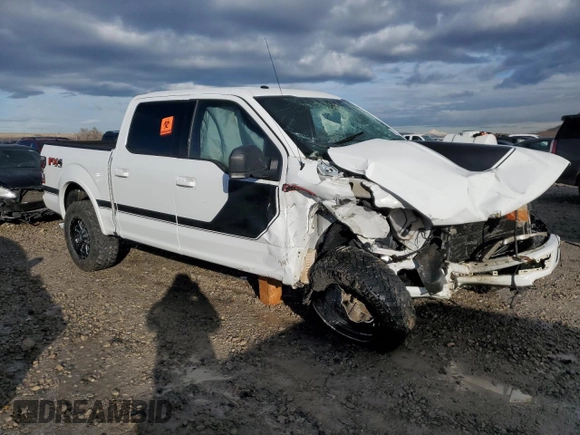 2017 Ford F-150 XL z VIN 1FTEW1EF2HFB14386, wystawiony jako Copart lot #45220125 z przebiegiem 161 838 mil mil oraz Szkoda całkowita • Salvage title. Historia ofert i sprzedaży dostępna na DreamBid. Obrazek 4.