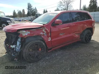2017 Jeep Grand Cherokee SRT with VIN 1C4RJFDJ6HC872896, listed as a Copart auction lot 50276585 with 0 mi miles and Salvage Title. Bid and sale history available at carsss.com. Image 1.