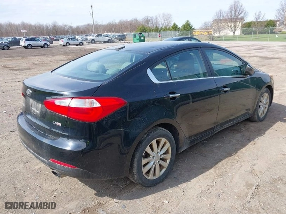 2014 Kia Forte EX with VIN KNAFX4A83E5140813, listed as a IAAI auction lot 42000241 with 201,912 mi miles. Bid and sale history available at carsss.com. Image 4.