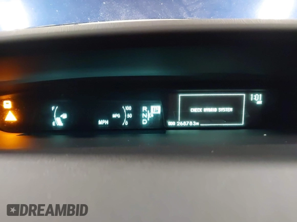 2011 Toyota Prius I with VIN JTDKN3DU6B0271026, listed as a IAAI auction lot 41961678 with 268,783 mi miles. Bid and sale history available at carsss.com. Image 7.