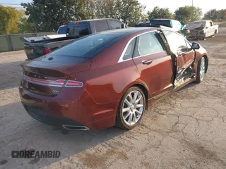 2016 Lincoln MKZ Hybrid with VIN 3LN6L2LU0GR630666, listed as a IAAI auction lot 40816259 with 139,399 mi miles. Bid and sale history available at carsss.com. Image 4.