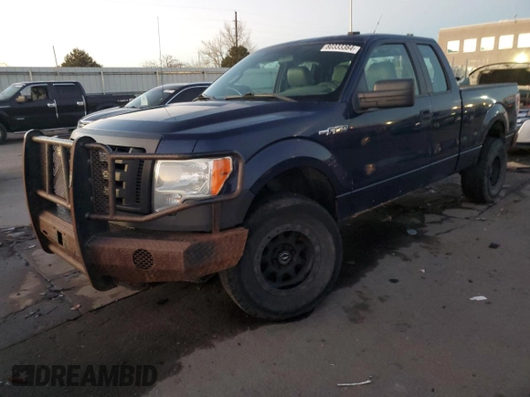 2011 Ford F-150 XL with VIN 1FTFX1EFXBKD12858, listed as a Copart auction lot 80333384 with 210,839 mi miles and Salvage title. Bid and sale history available at DreamBid. Image 1.
