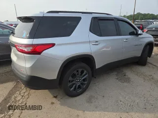 2021 Chevrolet Traverse RS with VIN 1GNERJKWXMJ265485, listed as a Copart auction lot 67362294 with 27,152 mi miles and Salvage Title. Bid and sale history available at carsss.com. Image 3.