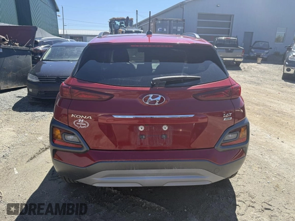 2020 Hyundai Kona Limited z VIN KM8K3CA52LU428169, wystawiony jako Copart lot #57976125 z przebiegiem 62 593 mil mil oraz Szkoda całkowita • Salvage title. Historia ofert i sprzedaży dostępna na DreamBid. Obrazek 6.