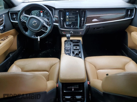 2017 Volvo S90 Momentum with VIN YV1A22MK6H1011610, listed as a Copart auction lot 45763285 with 134,657 mi miles and Salvage Title. Bid and sale history available at carsss.com. Image 8.