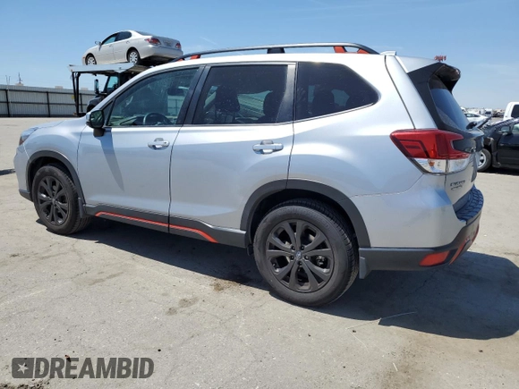 2021 Subaru Forester Special Sports with VIN JF2SKARC6MH497974, listed as a Copart auction lot 57363545 with 90,394 mi miles and Salvage title. Bid and sale history available at DreamBid. Image 2.