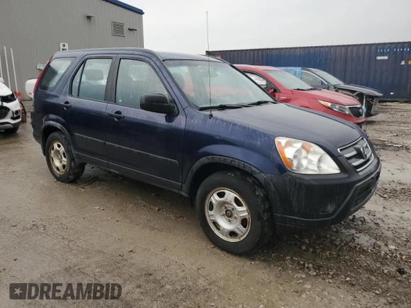 2006 Honda CR-V LX z VIN JHLRD78556C031663, wystawiony jako Copart lot #59238525 z przebiegiem 249 168 mil mil oraz Czysty tytuł • Clean title. Historia ofert i sprzedaży dostępna na DreamBid. Obrazek 4.